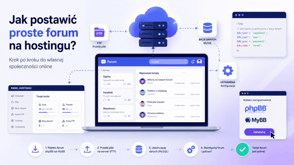 własne forum na hostingu